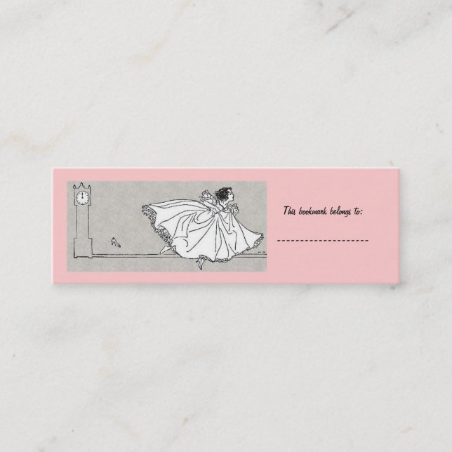 Carte De Visite Mini Exécution à partir du temps (Devant)