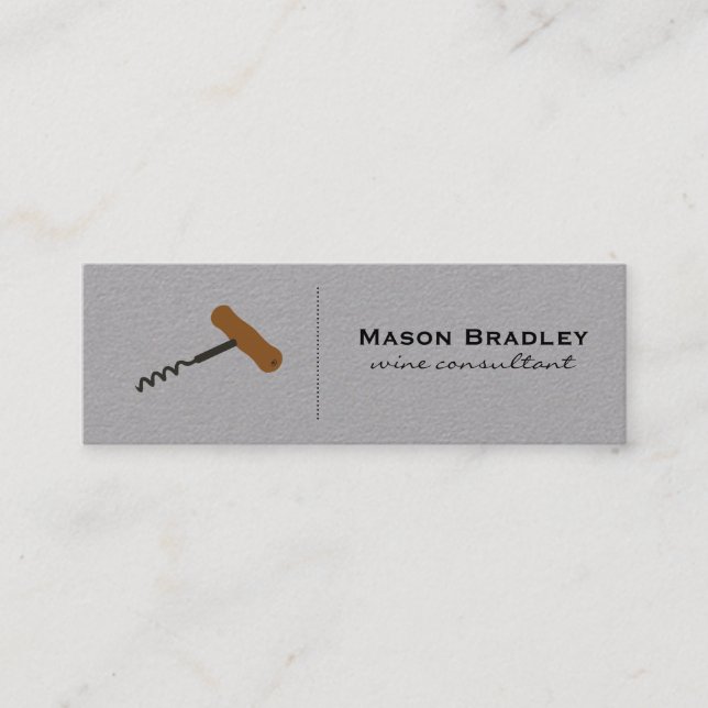 Carte De Visite Mini Expert Vin (Devant)
