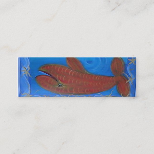 Carte De Visite Mini fishbizcard (Devant)