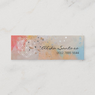 Carte De Visite Mini Fleur de la vie