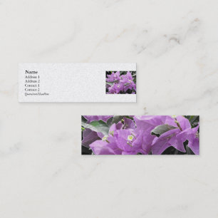 Carte De Visite Mini Fleurs de lavande