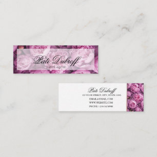 Carte De Visite Mini Fleurs de voyage : Cultiver votre prochaine aventu