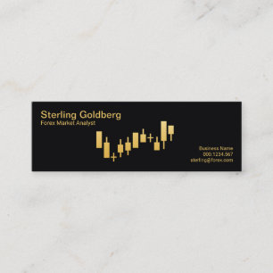 Carte De Visite Mini Forex Dealer de Faux Gold Stock Exchange