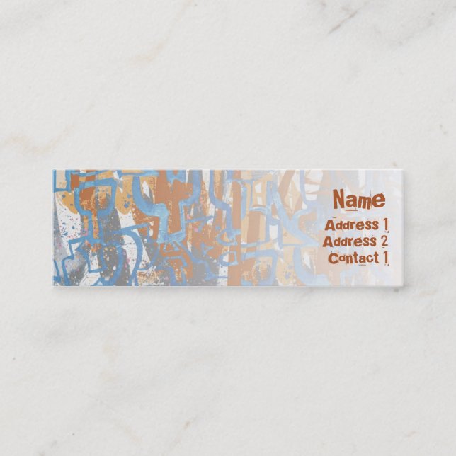 Carte De Visite Mini Fox de Hoody - Maigre (Devant)