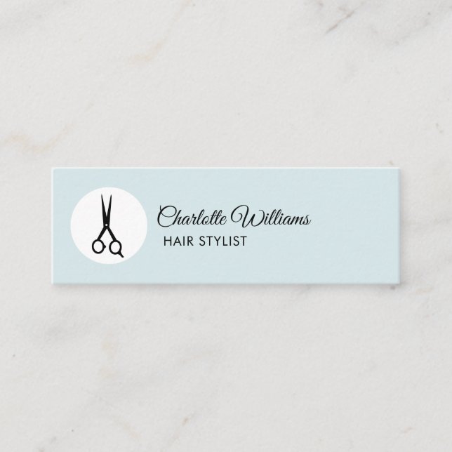 Carte De Visite Mini Friseur Visitenkarte moderne (Devant)