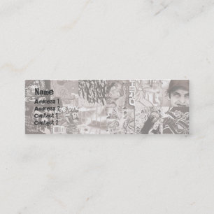 Carte De Visite Mini Grille - maigre