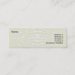 Carte De Visite Mini Guitare soloe - maigre