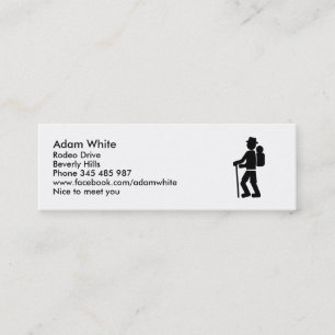 Carte De Visite Mini Hausse