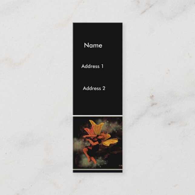 Carte De Visite Mini Heureux… Heureux (Devant)