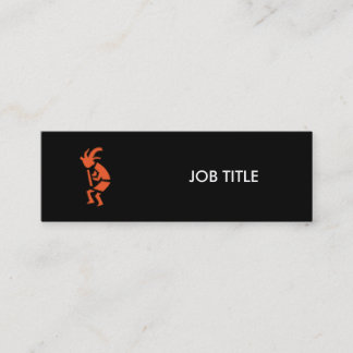 Carte De Visite Mini Hopi Flute Player - Design du sud-ouest de l'Inde