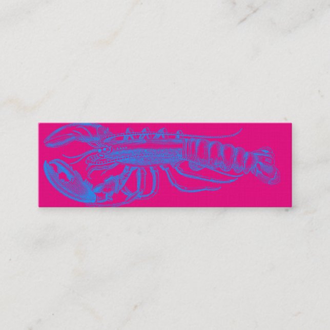 Carte De Visite Mini Hummer série bleu clair (Devant)