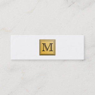 Carte De Visite Mini Image imprimée d'une conception faite sur command