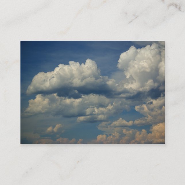 Carte De Visite Mini impression Cloud P7148 (Devant)