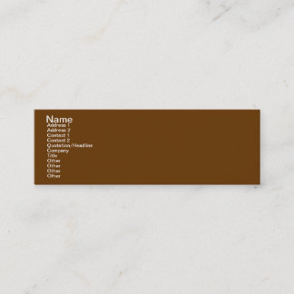 CARTE DE VISITE MINI INSPIREZ LA TERRE