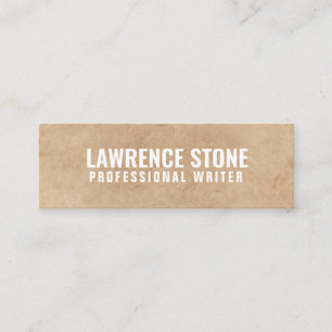 Carte De Visite Mini Instagram personnalisé "papier texturé"