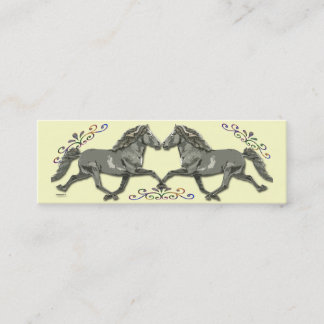 Carte De Visite Mini Islandais vintage