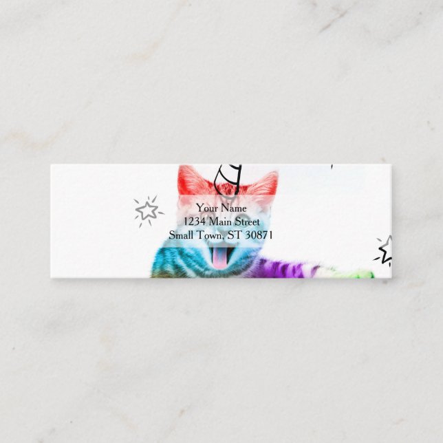 Carte De Visite Mini Je suis si mégogique ! (Devant)