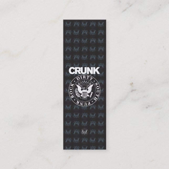 Carte De Visite Mini Joint de Lil Jon "Crunk " (Devant)