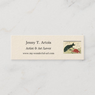 Carte De Visite Mini Kurodai & Akadai - Impression de poisson japonais 