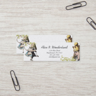 Carte De Visite Mini La collaboration de Vintage Alice au pays des merv