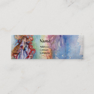 Carte De Visite Mini LA FEMME DU LAC, La Magie et le Mystère