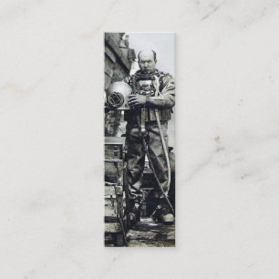 Carte De Visite Mini Le plongeur