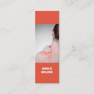 Carte De Visite Mini Les femmes colorées modernes soutiennent le