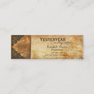 Carte De Visite Mini Livre antique II