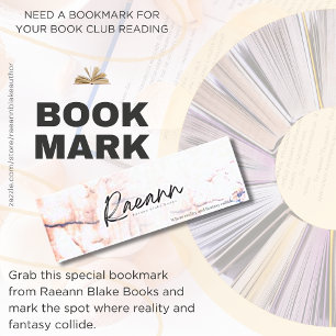 Carte De Visite Mini Marque-page mini de Raeann Blake Books
