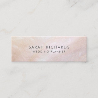 Carte De Visite Mini Mère rose pâle de Pearl Shell