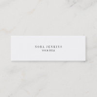 Mini noir blanc mince professionnel