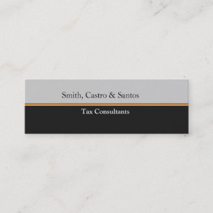 Carte De Visite Mini Minimaliste fonctionnel simple et professionnel
