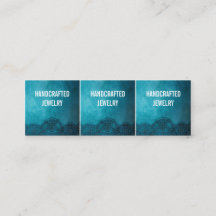 Minuscule Personnaliser-Carte-Bijoux Texte- Mini C