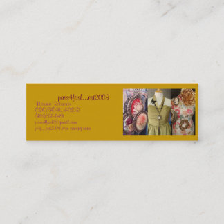 Carte De Visite Mini Mode