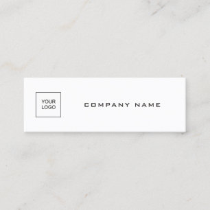 Carte De Visite Mini Moderne Modèle Simple Télécharger Logo Entreprise