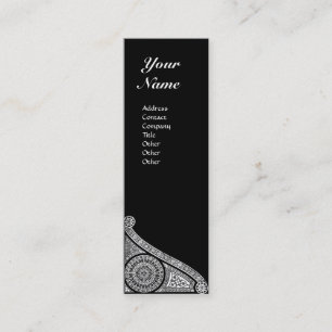 CARTE DE VISITE MINI MONOGRAMME DE RENAISSANCE 3