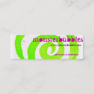 Carte De Visite Mini monsterbubbles