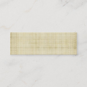 Carte De Visite Mini Motif antique de tissu