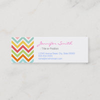 Motif coloré de rayures de zigzag de Chevron