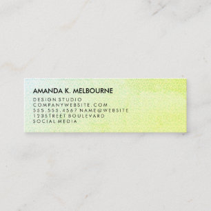 Carte De Visite Mini Motif moderne et élégant