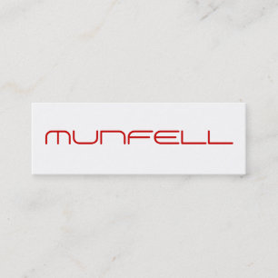 CARTE DE VISITE MINI MUNFELL