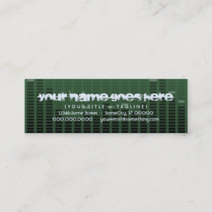 Carte De Visite Mini musicmeterz. v2.