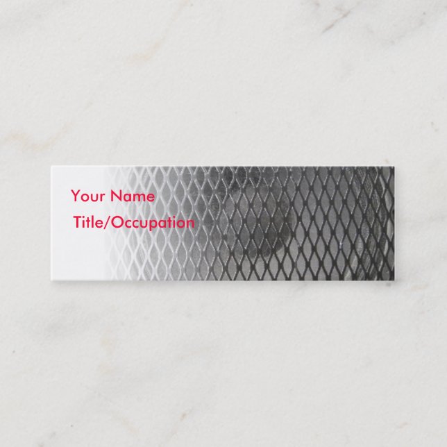 Carte De Visite Mini Musique saine de haut-parleur d'ampère de bande (Devant)