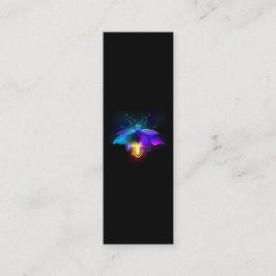 Carte De Visite Mini Neon Firefly sur noir