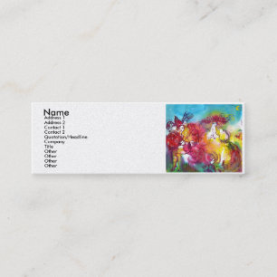 Carte De Visite Mini NUIT DU CARNAVAL / Mascarade vénitienne,, Musique 