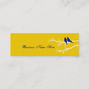 Carte De Visite Mini oiseaux de mod