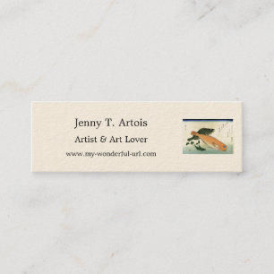 Carte De Visite Mini Oomon-hata & Shiro-amadai - Impression de poisson 