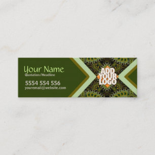 Carte de visite mini Organic Earth Art