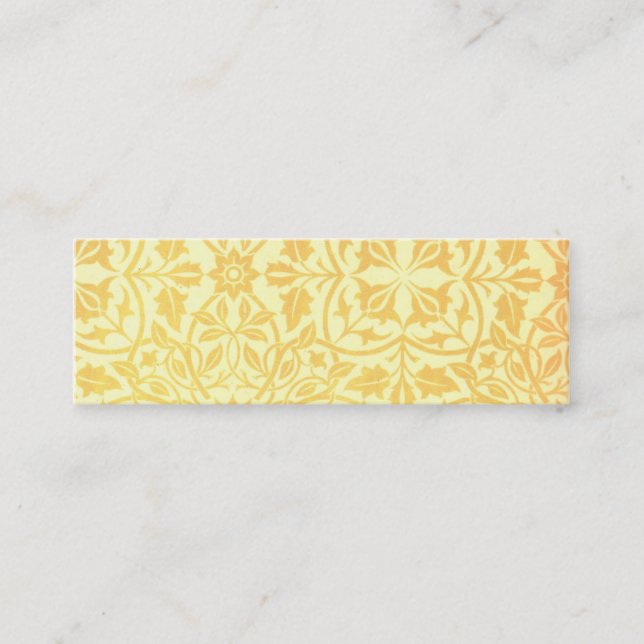 Carte De Visite Mini Papier de plafond de place de William Morris St (Devant)