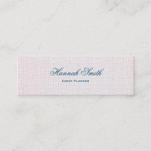 Carte De Visite Mini Parties scintillant de luxe moderne et professionn